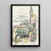 Vaison - Paul Signac — framed artwork on a wall