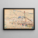 Villefranche-sur-Mer - Paul Signac — framed artwork on a wall