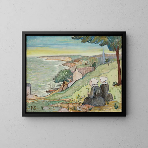 Bretonse schilderijen in Pouldu - Paul Sérusier — ingelijst kunstwerk aan de muur