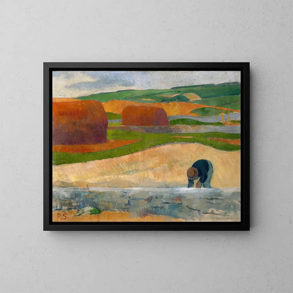 Zeewierverzamelaar - Paul Sérusier — ingelijst kunstwerk aan de muur