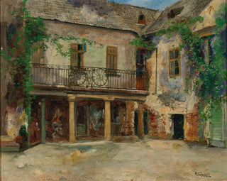 Paul Unbereit - Romantischer Innenhof in der Wachau.webp