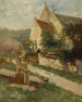 Puits à dessiner devant la chapelle - Paul Unbereit — weergave van het kunstwerk