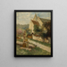 Puits à dessiner devant la chapelle - Paul Unbereit — ingelijst kunstwerk aan de muur