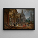 Paleis - Paul Vredeman de Vries — ingelijst kunstwerk aan de muur
