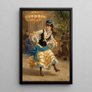 Paul mile Antony Morlon - Junge Pariserin auf der Rollschuhbahn.webp