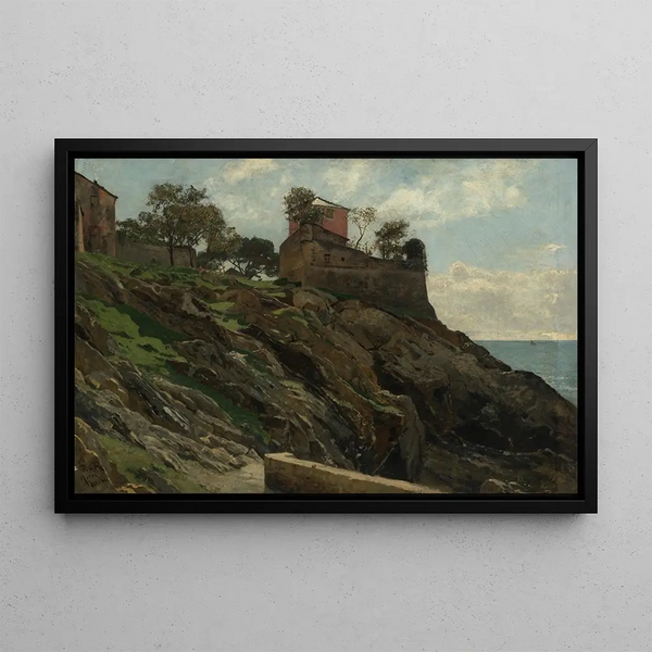 Paul von Ravenstein - Landschaft bei Nervi.webp