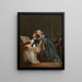 De leeuw van de piano - Pauline Auzou — ingelijst kunstwerk aan de muur