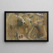 van het G. Farben bouwplaats schilderij - Pauline Kowarzik — ingelijst kunstwerk aan de muur