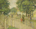 Na de regen - Pauline Palmer — weergave van het kunstwerk