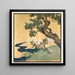 Paulownia's en chrysanten - Sakai Hoitsu — ingelijst kunstwerk aan de muur