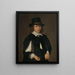 Portret van Dirck Hendrick Meulenaer - Paulus Hennekyn — ingelijst kunstwerk aan de muur