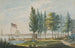Philadelphia vanaf de andere kant van de Delaware-rivier - Pavel Petrovich Svinin — weergave van het kunstwerk