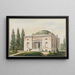 L'Academie van Schone Kunsten van Pennsylvania, Philadelphia - Pavel Petrovich Svinin — ingelijst kunstwerk aan de muur