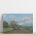 Reproductie van het schilderij Landschap met een koeienboer - Camille Pissarro