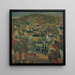 Landschap - Georges Sabbagh — ingelijst kunstwerk aan de muur