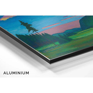 Paysage III - Karl Wiener | Reproduction Tableau Décoration murale affiche copie
