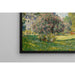 Reproductie van het schilderij Landschap; Het Parc Monceau - Claude Monet
