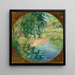 Landscape Painting - Lilly Walther — framed artwork on a wall