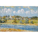 Reproductie van het schilderij Landschapschilderij in Newfields, New Hampshire - Childe Hassam
