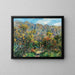 Reproductie van het schilderij Landschap met mimosa's - Pierre-Auguste Renoir