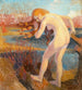 Landschap met Naakte Vrouw - Henrik Schouboe — weergave van het kunstwerk