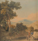Landschap met figuren - William Havell — weergave van het kunstwerk