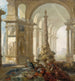 Landschap met paleisinrichting - Johan Pasch de oudste — weergave van het kunstwerk