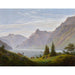 Reproductie van het schilderij Landschapschilderij met bergmeer, ochtend - Caspar David Friedrich