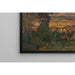 Reproductie van het schilderij Landschap met een dorp. Studie van Noord-Noorwegen - Anna Boberg