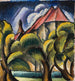 Landschap met een kerk - Wacław Włodzimierz Wsowicz — weergave van het kunstwerk