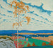 Landschap in de herfst - Bror Lindh — weergave van het kunstwerk
