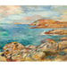 Reproductie van het schilderij Landschap aan de Kust - Pierre-Auguste Renoir