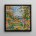Landschap van Cagnes - Pierre-Auguste Renoir — ingelijst kunstwerk aan de muur