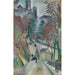 Reproductie van het schilderij Landschapschilderij van Laon - Robert Delaunay
