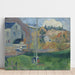 Reproductie van het schilderij Landschap in Bretagne, De Molen van David - Paul Gauguin
