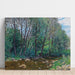 Reproductie van het schilderij Landschapschilderij met rivier - Alfred Zoff