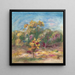 Landschap met bomen - Pierre-Auguste Renoir — ingelijst kunstwerk aan de muur
