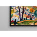 Reproductie van het schilderij Landschapschilderij, brug, Huntingdon-vallei - Henry Lyman Sayen