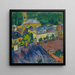 Stedelijk landschap - Sándor Galimberti — ingelijst kunstwerk aan de muur