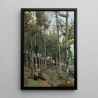 Bretoens landschap - Jean-Baptiste Camille Corot