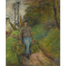 Reproductie van het schilderij Landelijke Schilderij met twee hooibergen - Camille Pissarro