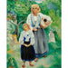 Reproductie van het schilderij Landvrouwen in traditioneel kostuum - Moïse Kisling