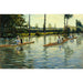 Reproductie van het schilderij van Périssoires sur l'Yerres - Gustave Caillebotte
