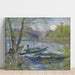 Reproduction of the painting Spring Fishing, Clichy Bridge (Asnières) - Vincent van Gogh