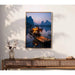Vissers bij schemering | Natuurfotografie decoratie