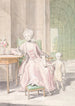 Queen Caroline Mathilde with Crown Prince Frederik - Peder Als — artwork view