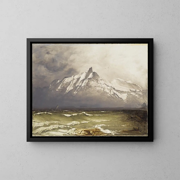Northland Painting - Peder Balke — framed artwork on a wall