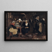 Een sardineconservenfabriek in Concarneau - Peder Severin Krøyer — ingelijst kunstwerk aan de muur
