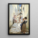 Une rue à Torello Italie - Peder Severin Krøyer — ingelijst kunstwerk aan de muur