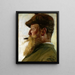 Christian Krohg - Peder Severin Krøyer — ingelijst kunstwerk aan de muur